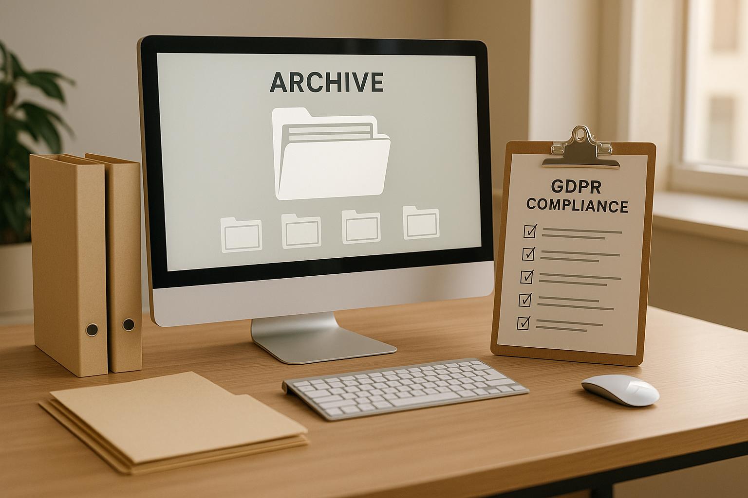 Kebijakan Pengarsipan Identitas untuk Kepatuhan GDPR