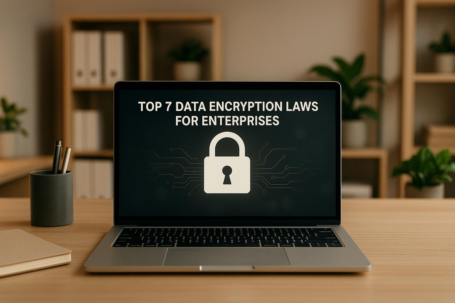 7 Hukum Enkripsi Data Teratas untuk Perusahaan