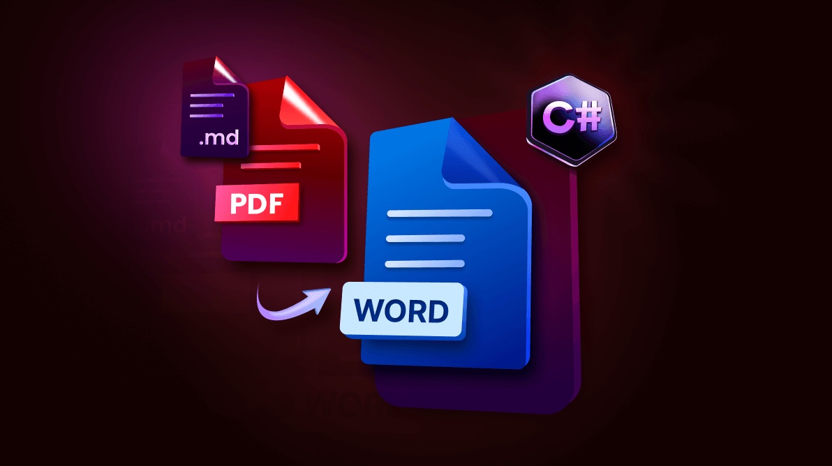 Convert Markdown to PDF in C# Using .NET Word Library