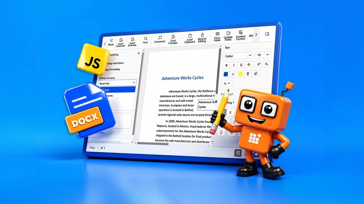 Build a DOCX Edit and Sign Workflow Using the JavaScript DOCX Editor