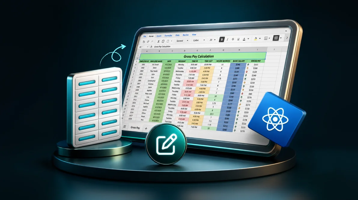 From Read-Only Grids to Native Spreadsheets in React